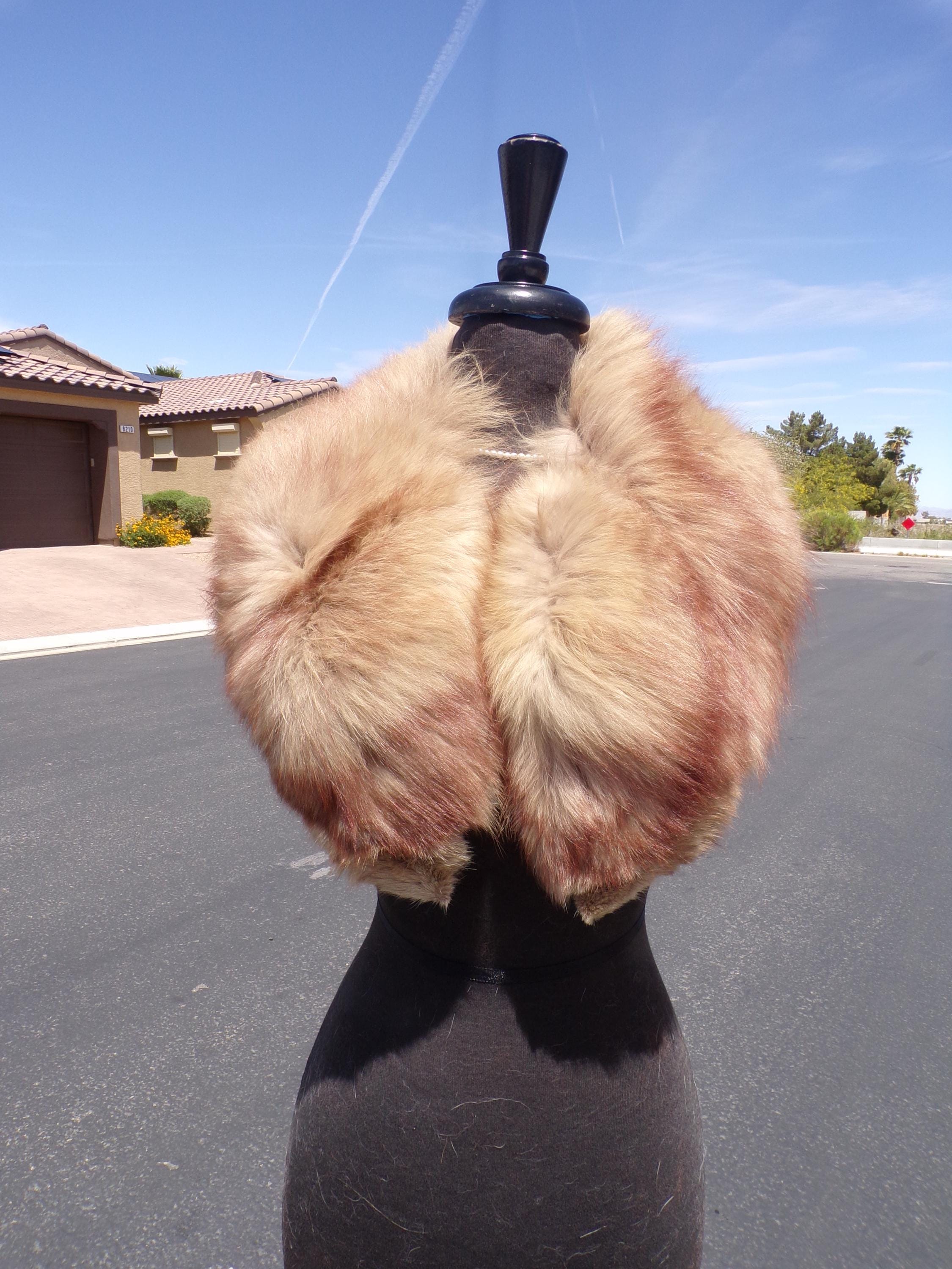 Fur Collar Sweater - Etsy