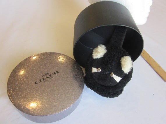 real FUR earmuffs - womens fur earmuffs - SHEARLIN
