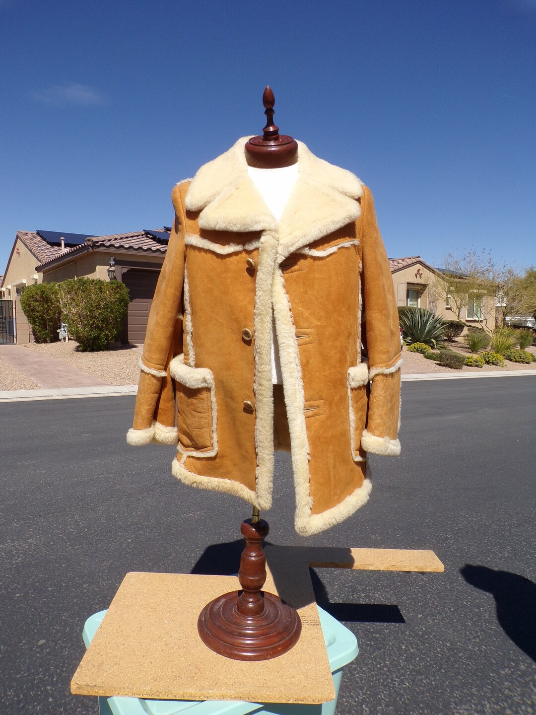 Marlboro man sheepskin jacket hotsell