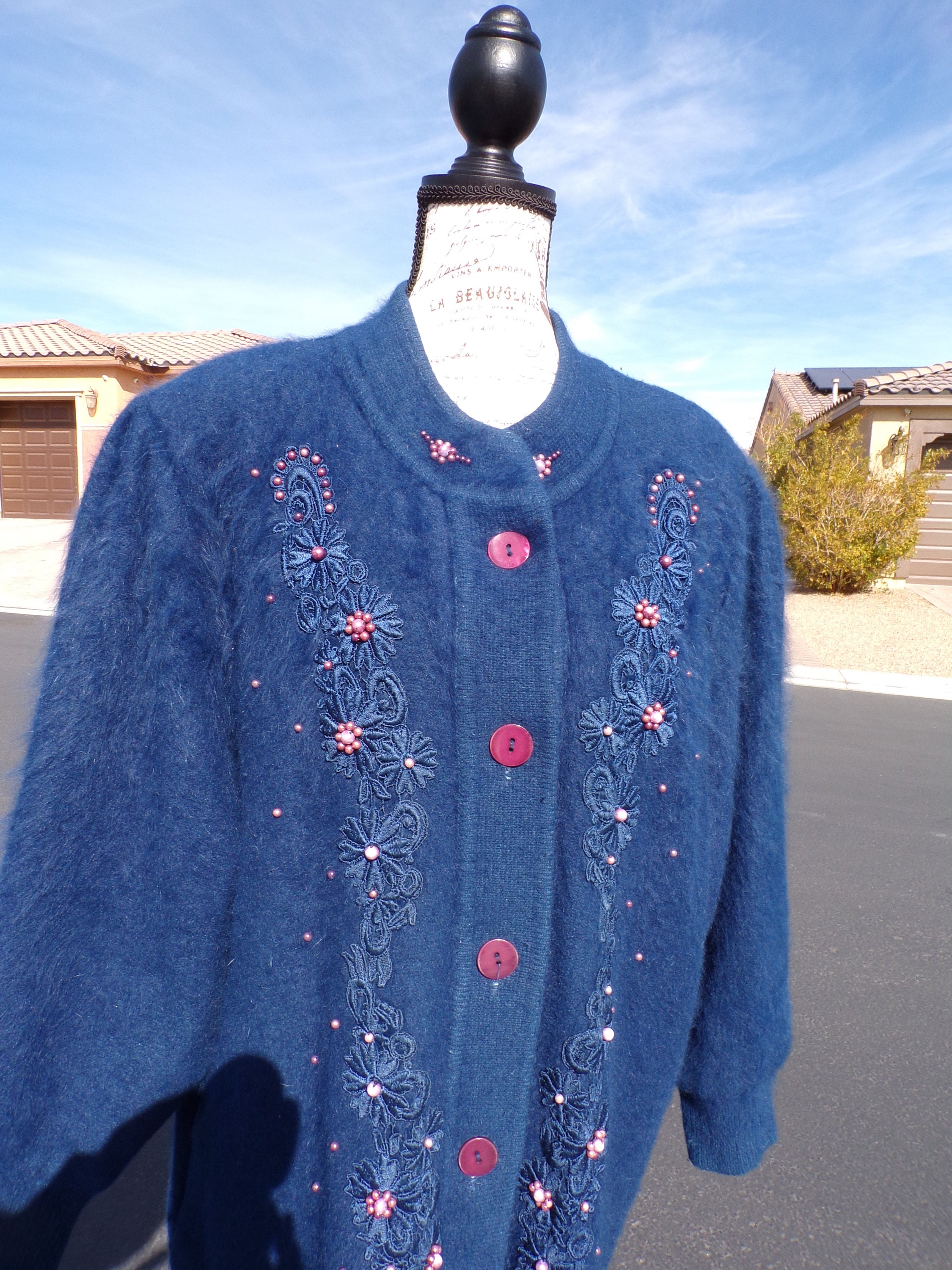 2XL 16-18 Real ANGORA Sweater by Lee 
