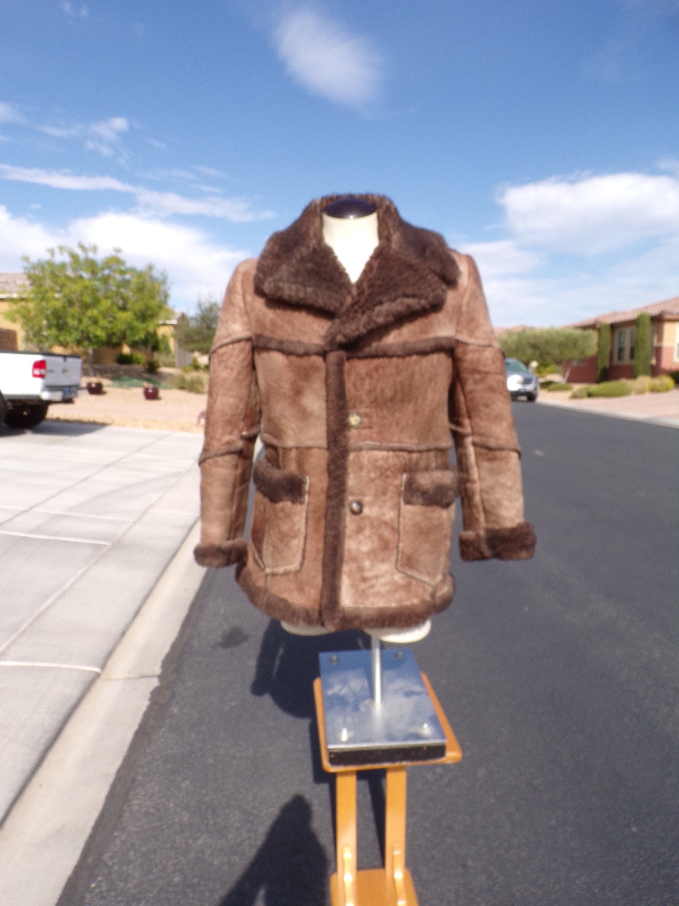 Burltons fur shearling sheepskin jacket shop