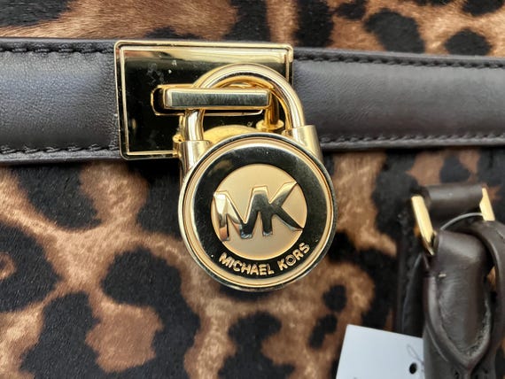Buy Real Michael Kors CALF FUR Handbag Satchel Purse Brown Leather Detachable Shoulder Strap Logo Lining Very Clean E U C 2692 Online in India Etsy