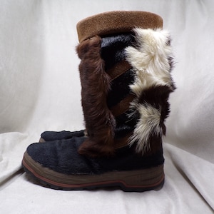 ビンテージ　イタリア製　oscar sport イエティブーツ　リアルファー Oscar Sport Shoes \u2013 Italian Craftsmanship \u0026 Shearling Luxury