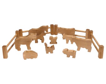 10pcs Farm Animals Fence Toys Military Fence Simulation Model Toy for Childre MO