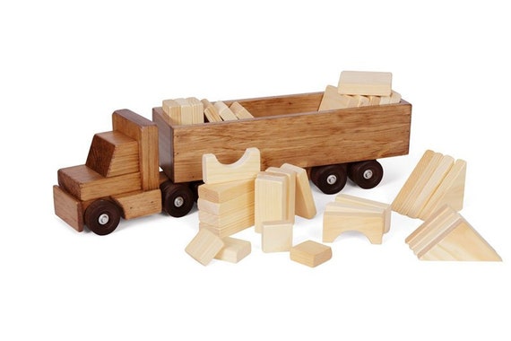 wooden semi