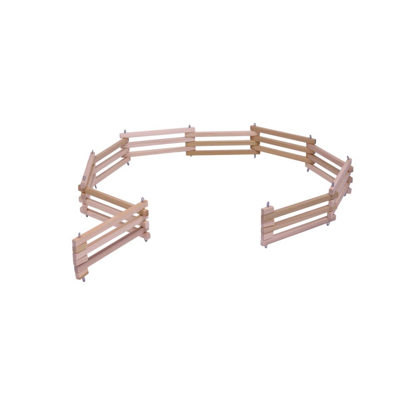 Wooden Folding Corral Fence Toy, Amishmade Etsy