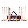 AmishToyBox.com Deluxe 8-Player Croquet Game Set with Duffle Carry Bag