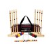 AmishToyBox.com Family Traditions 8-Player Croquet Set with Duffel Carry Bag 