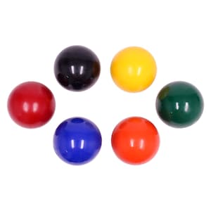 AmishToyBox.com Set of 6 Replacement Croquet Balls, Made in The USA