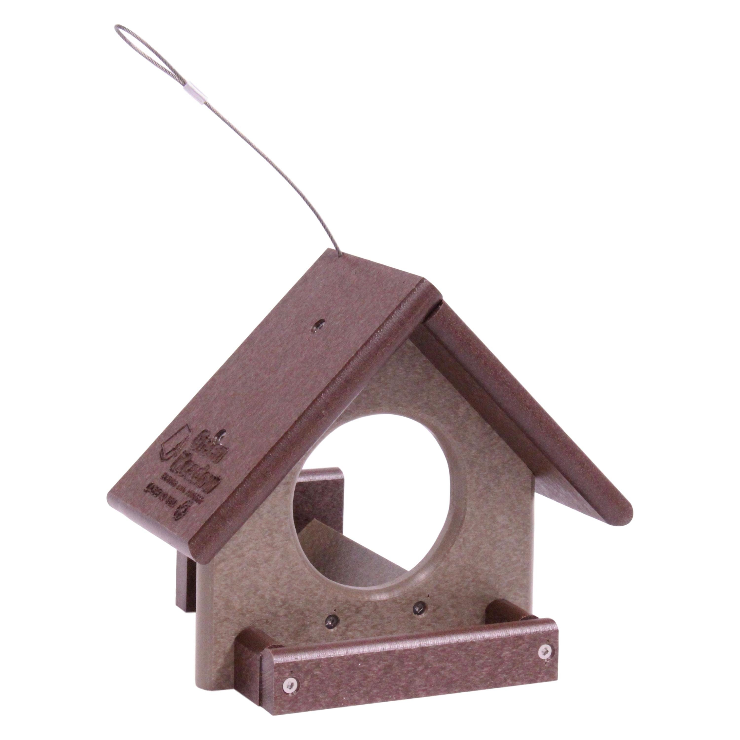 Eco-Friendly Poly-Wood Amish-Made Peanut Butter Bird Feeder 