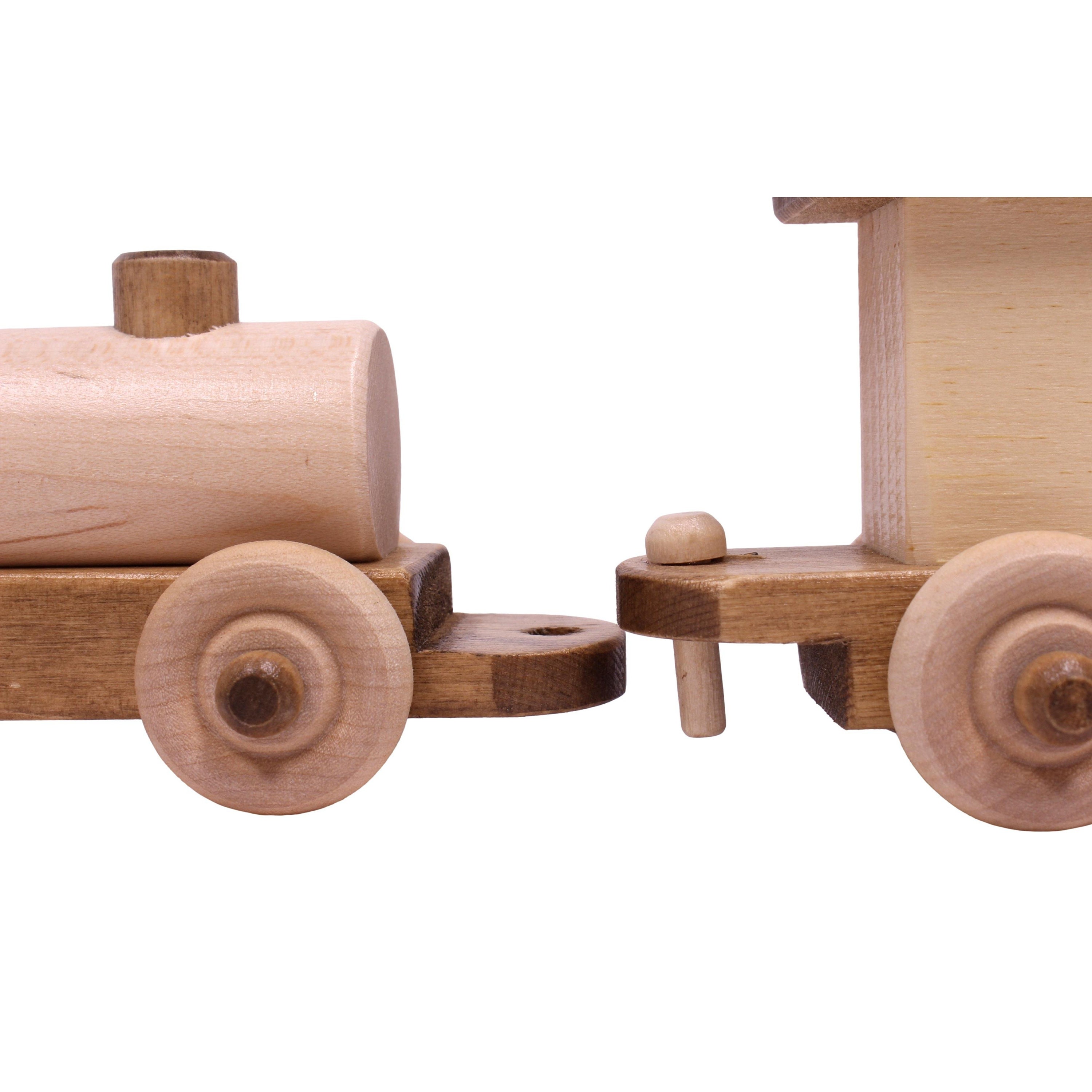 Amish Crafted 24 Wooden Toy Train Set – Lindquist Lane