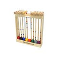 Amish-Crafted Deluxe 8-Player Croquet Game Set, Maple Hardwood