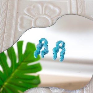 Polymer Clay | The Squiggle Earring