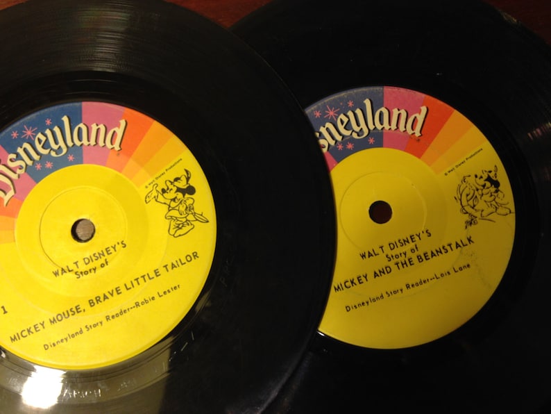 READALONG RECORDS, Walt Disney Books, Disneyland Records, 7, Jungle