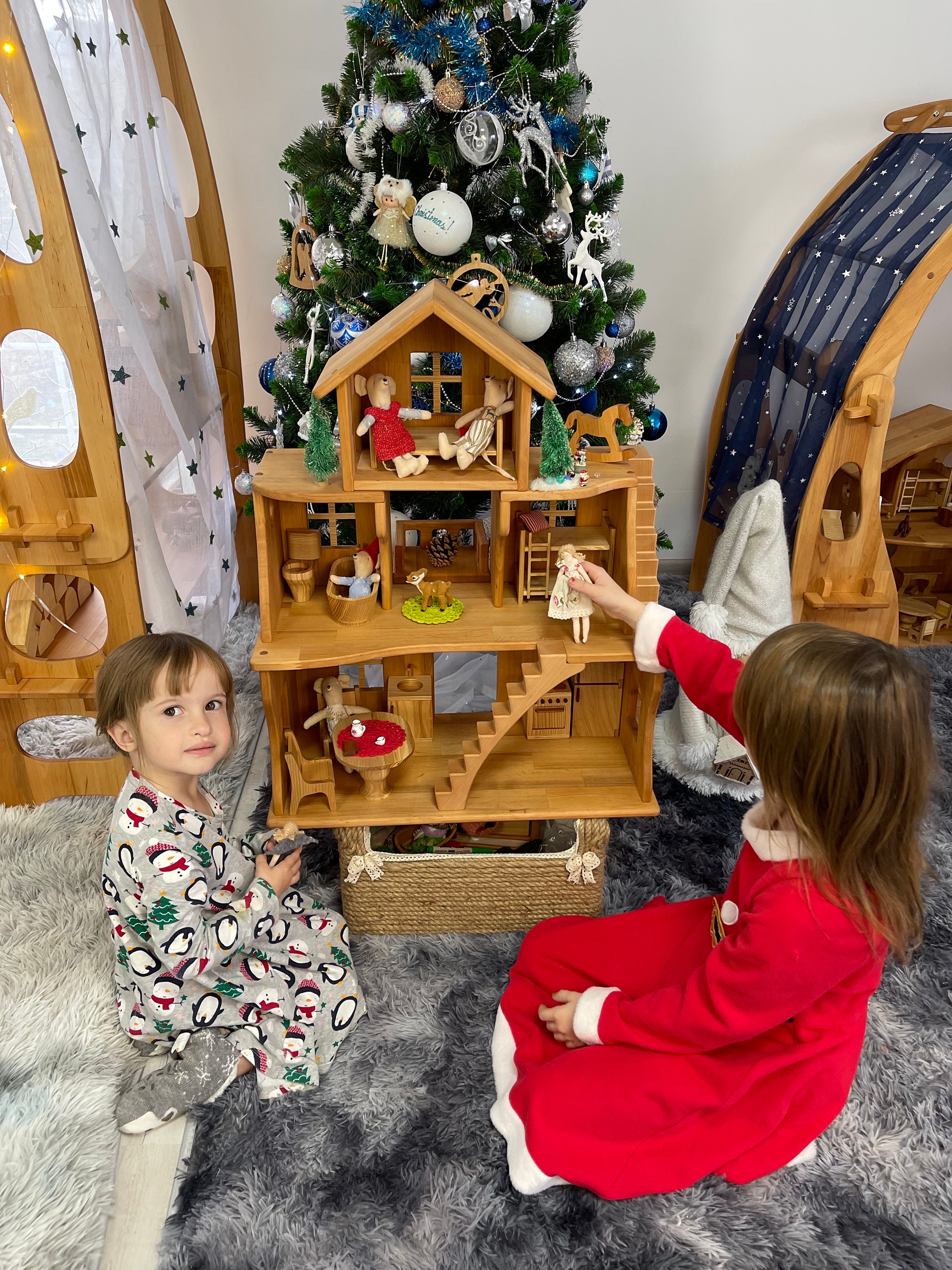 Dollhouse Maileg Furniture Christmas Kids Gift 1st Birthday