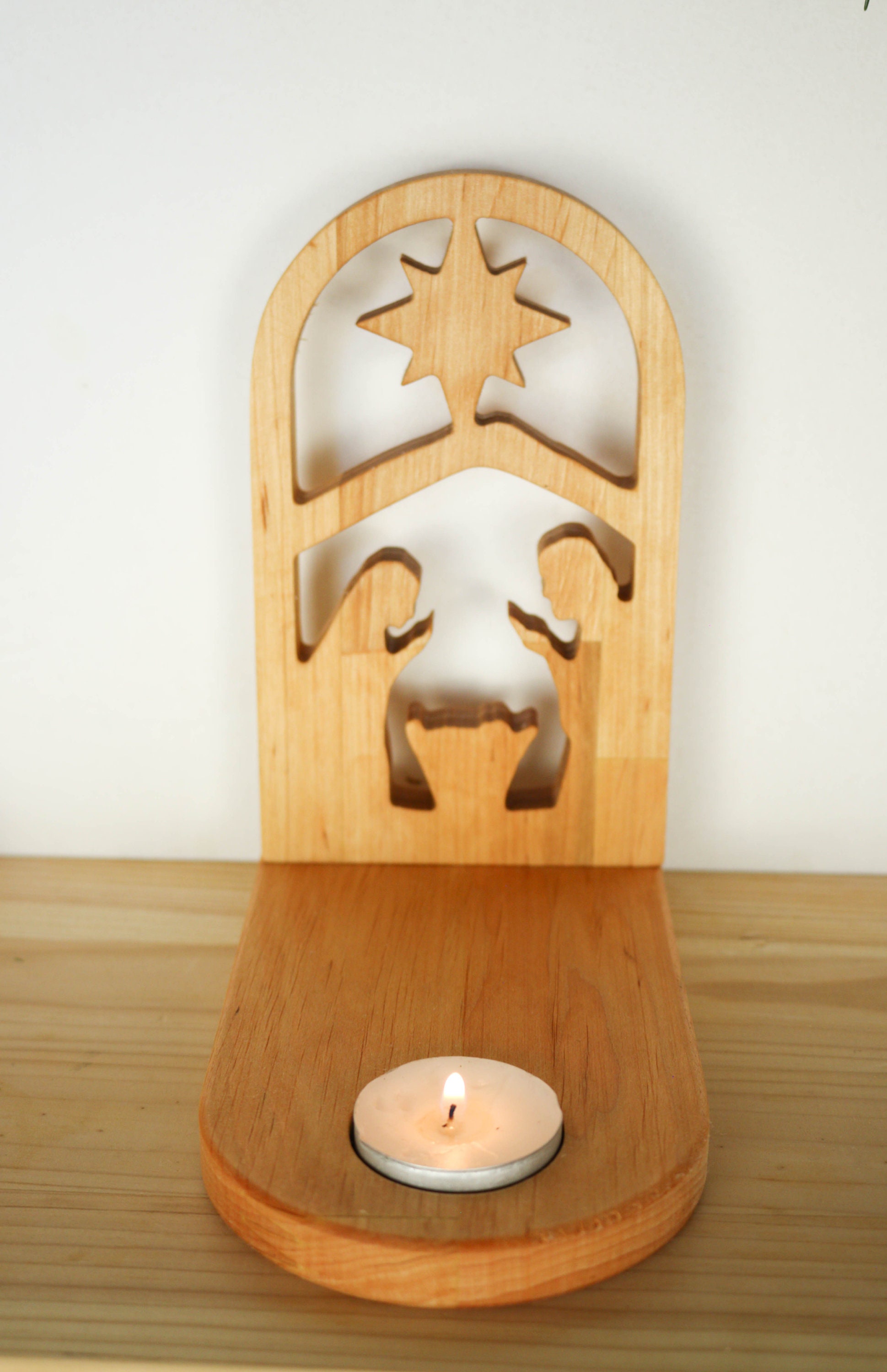 Romadedi Kerststal Kerstmis Kandelarenset