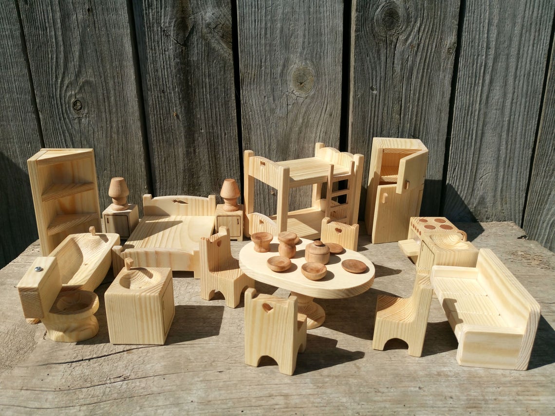 1 16 scale dollhouse furniture