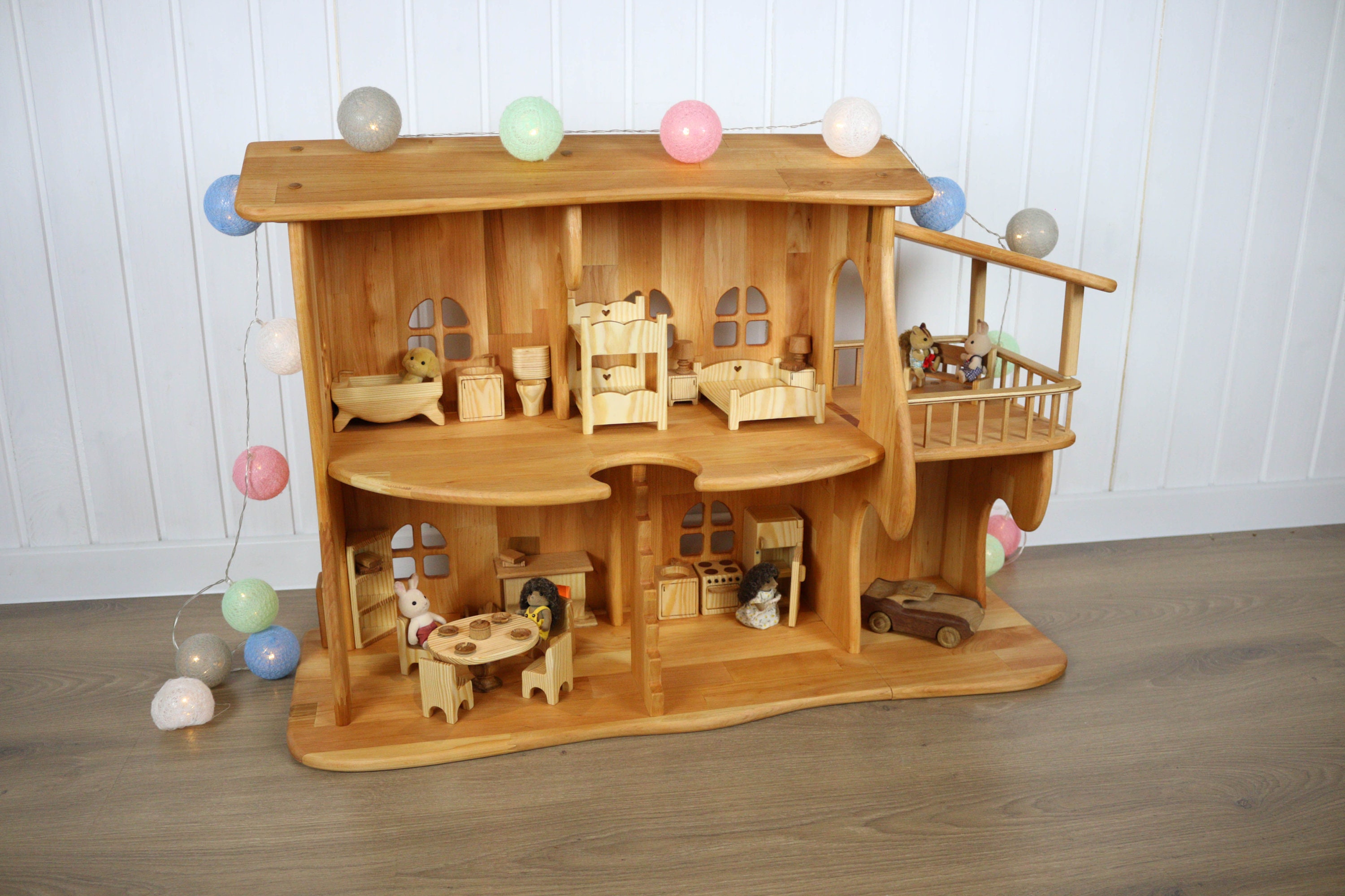 Cabañas Para Niños Casa De Muu00f1ecas De Madera Robud Dream Con