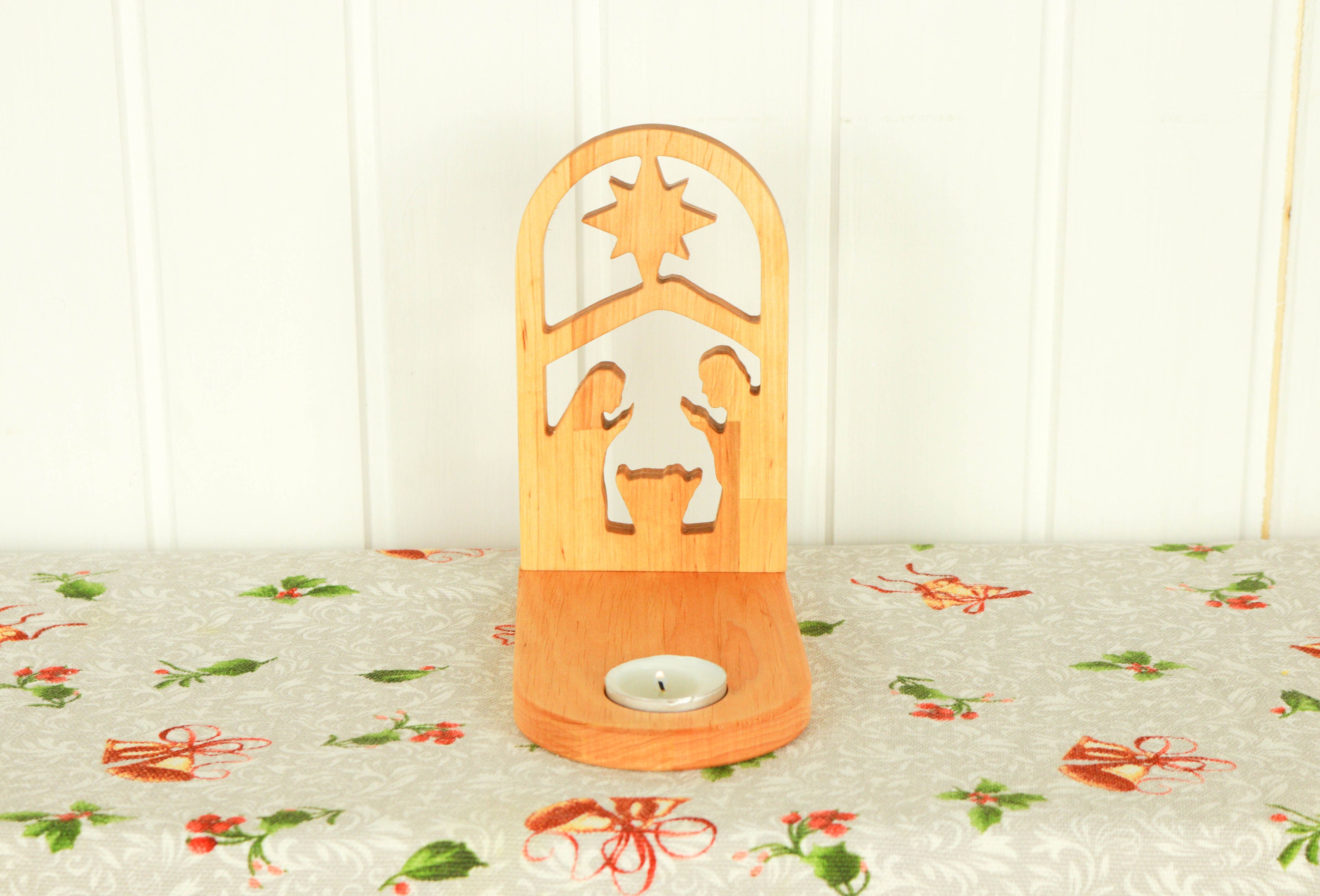 Romadedi kerststal kerstkaarsen set