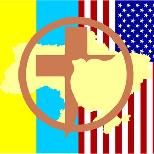 Beten Sie für die Ukrainische Hölzerne Auferstehung Hölzerne Kreuzauferstehung Ostern Kalvarienberg Stand mit der Ukraine solidarisch mit UKRAINE Digitaler Dateidownload Friedenstaube