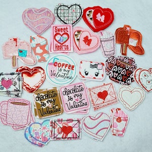 Valentine Felite Pair GRAB BAGS - feltie pairs