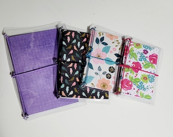 Clear Vinyl (very soft- bendable) Cover- for Travelers Notebooks- Various sizes