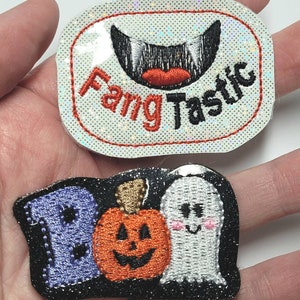 Boo Feltie Pairs, Vampire, Halloween Felties