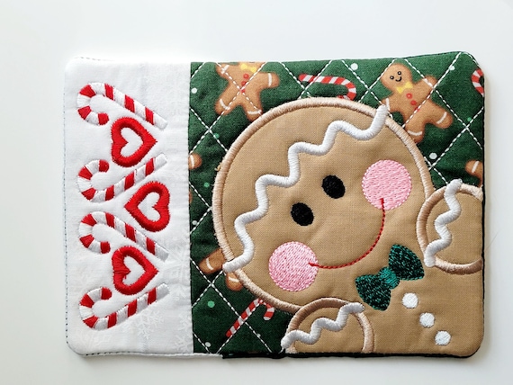 Gingerbread MUG RUG, Coaster, Hot Pad, Candle Mat, Christmas