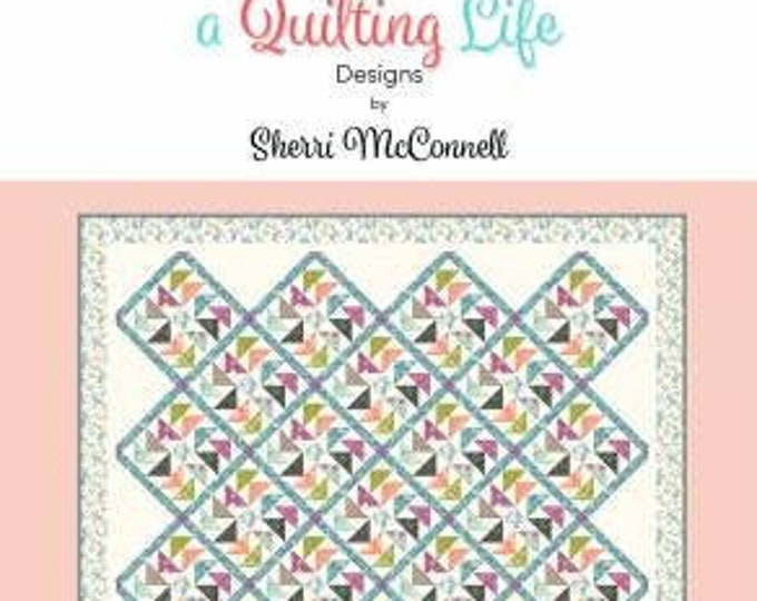 Flight Quilt Pattern #193, Sherri McConnell, A Quilting Life Designs, Quilt Pattern, Fat Quarter Quilt, Fat Eighth Quilt