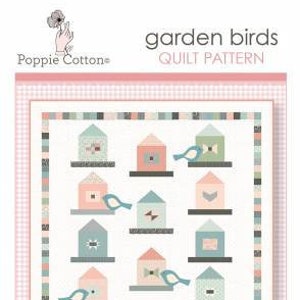 Woodland Songbird Quilt Pattern, Poppie Cotton, Quilt Pattern, Intermediate to Advanced Skill Level