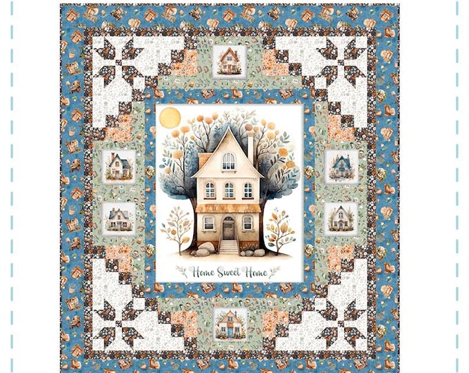 Cheerful Memories Quilt Pattern, Bound to Be Quilting Quilt Pattern, QT Fabrics