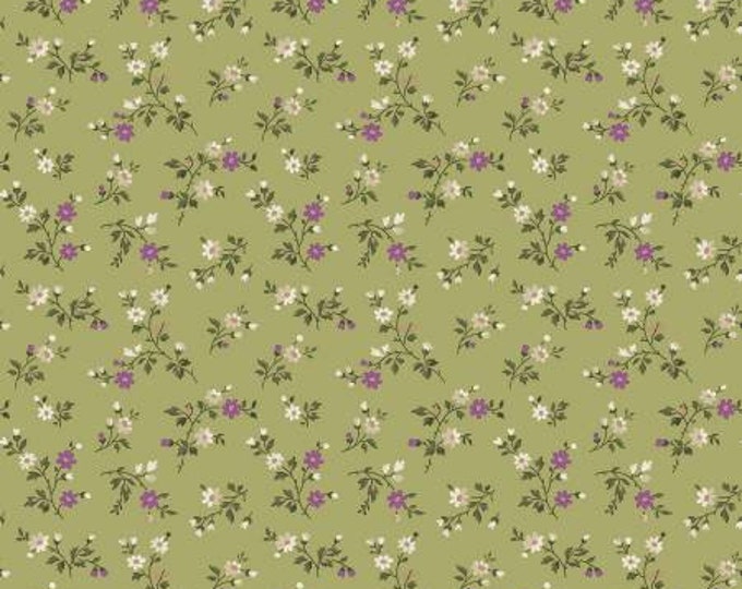 Anne of Green Gables 2023 Stems Fern Fabric Yardage, RBF Collection, Riley Blake Desings, Cotton Quilt Fabric, Floral Fabric