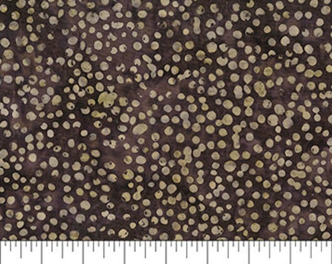 Banyan Classics Olive Design 4 Chocolate Fabric Yardage, Northcott Fabrics, Cotton Quilting Fabric, Batik Fabric