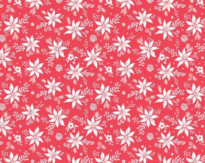 Winter Wonder Tonal Red Fabric Yardage, Heather Peterson, Riley Blake Designs, Cotton Quilt Fabric, Winter Fabric
