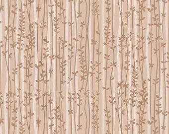 Tarzanimals Vine Tan Cotton Quilting Fabric, Tarzan Fabric, RBD Collection, Riley Blake Designs.