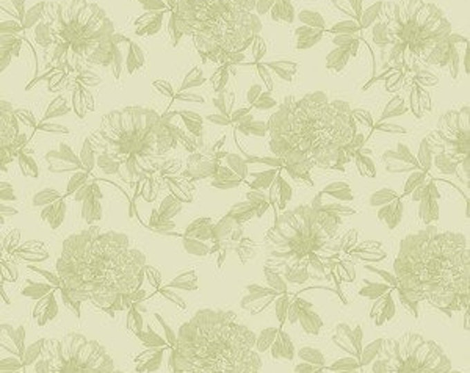 Springtime Tonal Fern Fabric Yardage, My Mind's Eye, Riley Blake Designs, Cotton Quilt Fabric, Floral Fabric