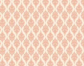 Elegance Exquisite Dusty Rose Fabric Yardage, Connie Wells, Riley Blake Designs, Cotton Quilt Fabric, Floral Fabric