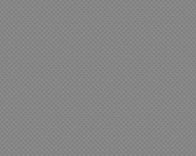 Essentials Basics Twelve to Midnight Tiny Grey Baskets Fabric Yardage, Wilmington Prints, Cotton Quilt Fabric