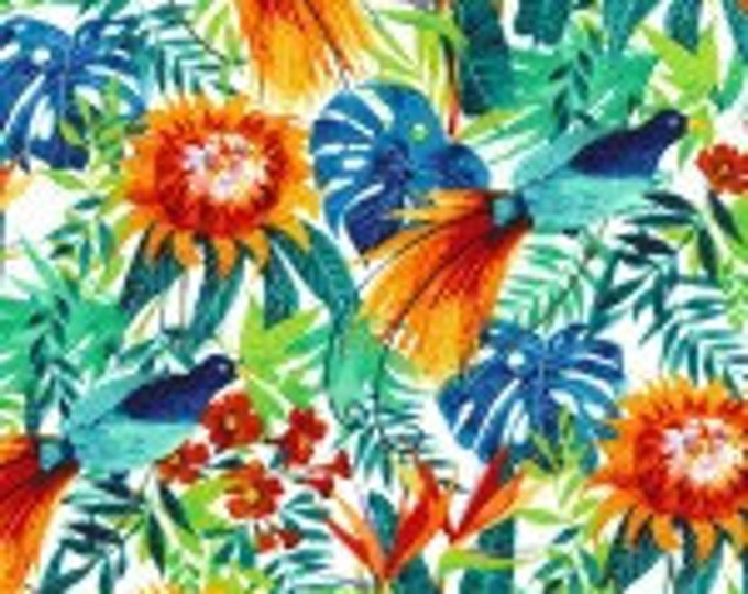 Garden Isle Fabric Yardage, Michael Miller, MMF Collection, Cotton Quilting Fabric