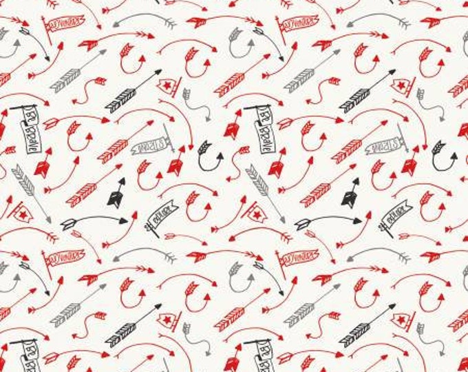 Into the Woods Crazy Arrows Fabric Yardage, Lori Whitlock, Riley Blake Designs, Cotton Quilt Fabric