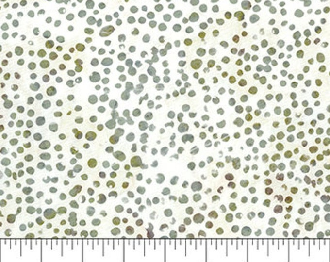 Banyan Classics Olive Design 4 Fossil Fabric Yardage, Northcott Fabrics, Cotton Quilting Fabric, Batik Fabric