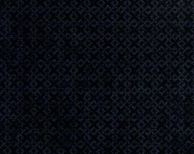 Essentials Basics Black Criss Cross Texture Fabric Yardage, Wilmington Prints, Cotton Quilt Fabric