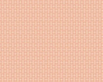 Curated Blooms Mosiac Diamonds Blush Fabric Yardage, Judy Madsen, Riley Blake Designs, Cotton Quilt Fabric, Floral Fabric