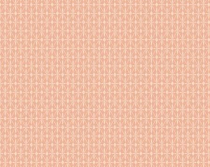 Curated Blooms Mosiac Diamonds Blush Fabric Yardage, Judy Madsen, Riley Blake Designs, Cotton Quilt Fabric, Floral Fabric
