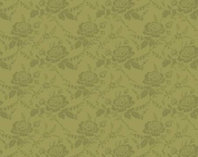 Anne of Green Gables 2023 Damask Olive Fabric Yardage, RBF Collection, Riley Blake Desings, Cotton Quilt Fabric, Floral Fabric