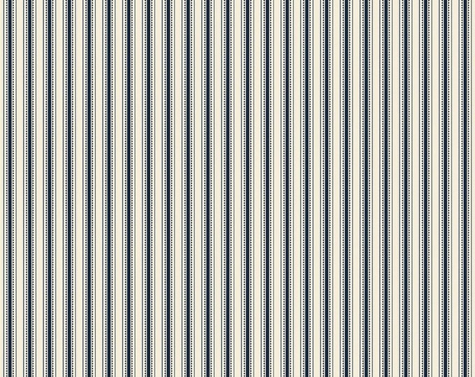 Bellissimo Gardens Stripe Cream Fabric Yardage, My Mind's Eye, Riley Blake Designs, Cotton Quilt Fabric, Stripe Fabric