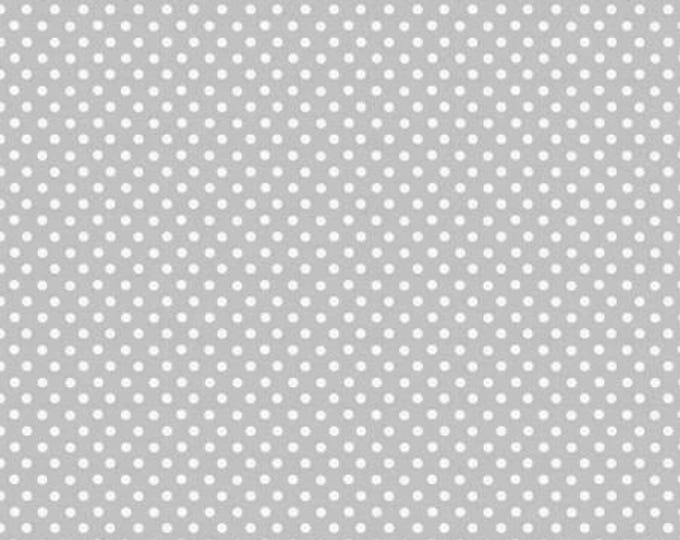 Coffee Life Gray Dots Fabric Yardage, Wilmington Prints, Jennifer Pugh, Cotton Quilt Fabric, Polka Dot Fabric