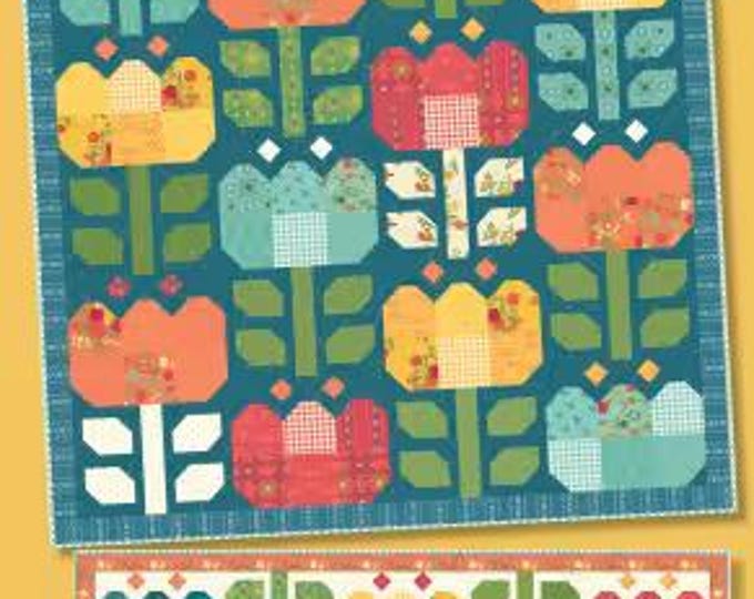 Tulip Festival Quilt Pattern, Heather Peterson, Anka's Treasures