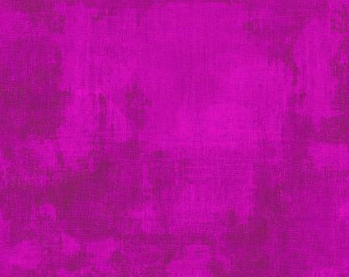 Essentials Basics Soft Magenta Dry Brush Fabric Yardage, Cotton Quilting Fabric, Geometric Fabric, Wilmington Prints Essentials
