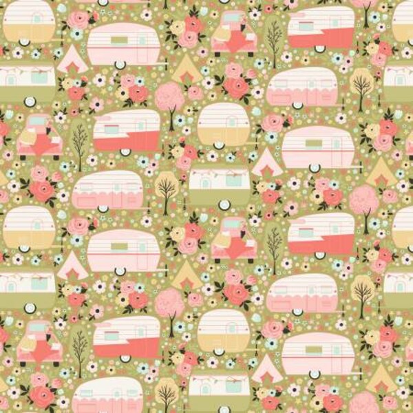 Riley Blake Joy in the Journey Floral Fabric Etsy
